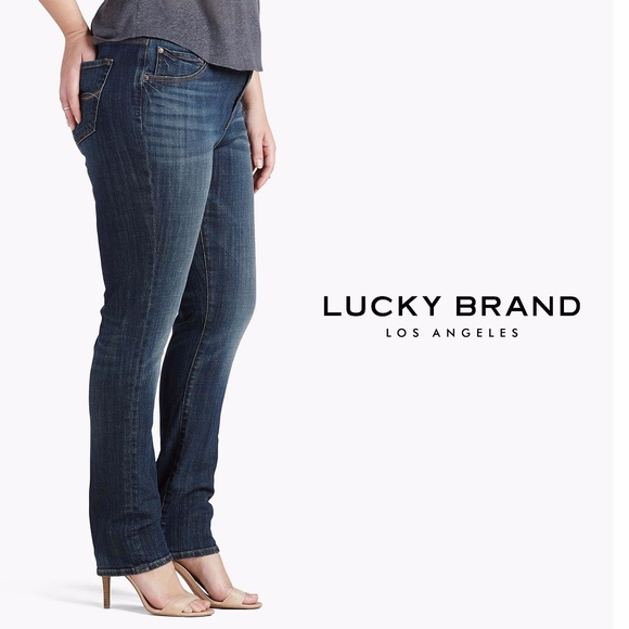 Lucky Brand Denim - LUCKY BRAND "Emma" Straight Plus Size Jeans